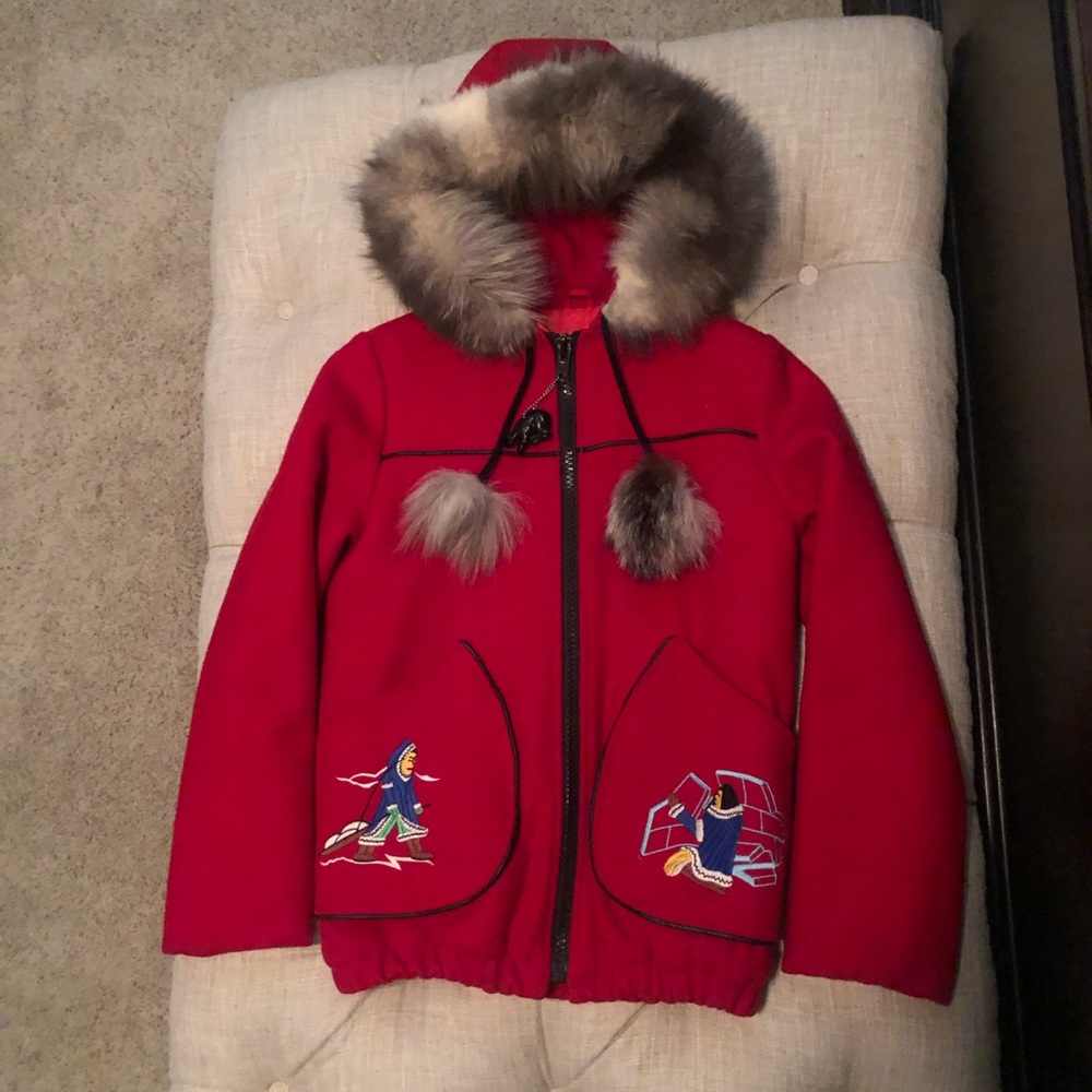 Vintage Embroidered Wool Jacket
